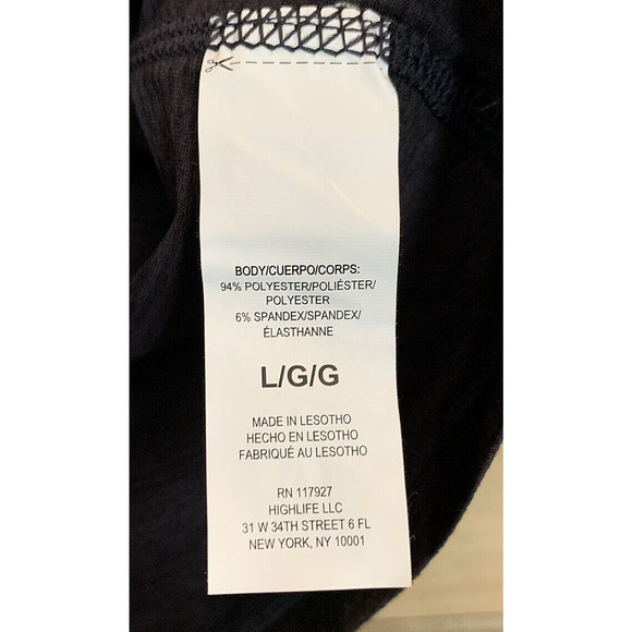 REEBOK ALL AROUND HALF ZIP Black Slim Fit Pullover Athletic Jacket Women's Sz L - Picture 9 of 11